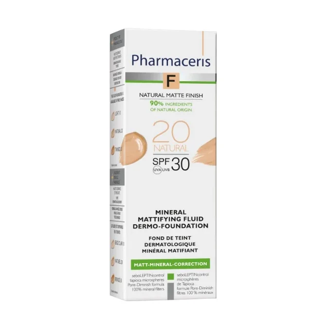 Pharmaceris F Mineral Mattifying Fluid Dermo-Foundation SPF25